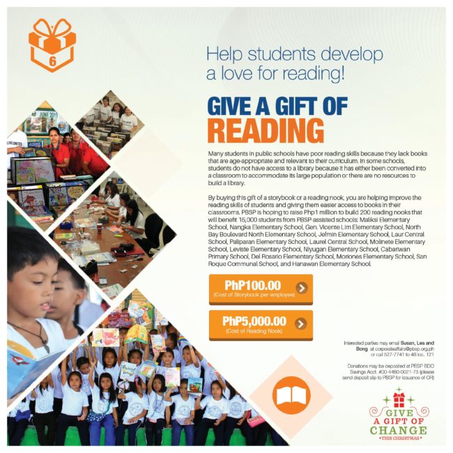 Give a Gift of Reading